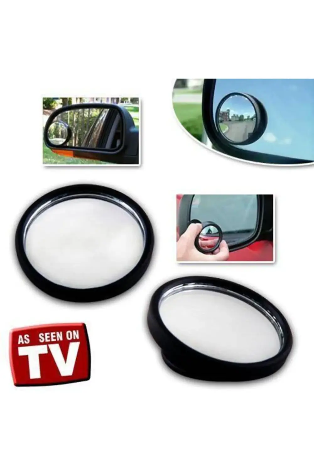 Kör Nokta Ayna Ayarlanabilir 360 Derece Dönen Kör Nokta Ayna Seti