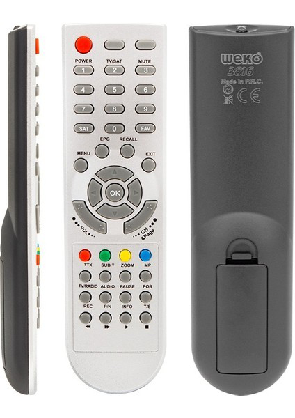 Korax  700-750 Kayıtlı Sd Uydu Kumanda Siyah