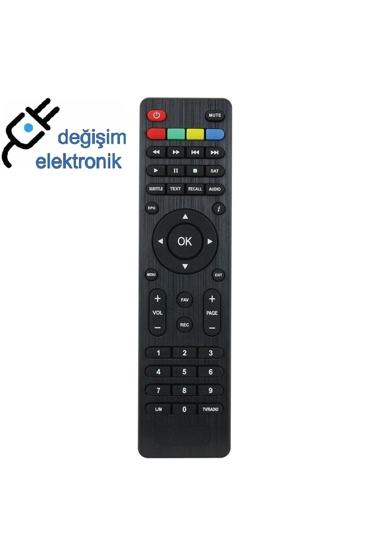 Korax Black Box Hd Uydu Kumandası Korax Black Box Hd Uydu Kumandası
