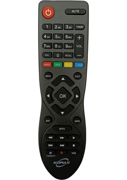 Korax  Bt1 Uydu Cihazı Kumandası