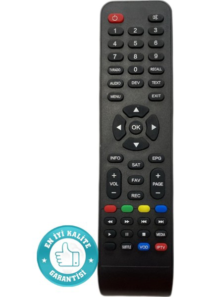 Korax Hıtech Vip Box KORAX Ip Tv Uydu Tv Kumanda