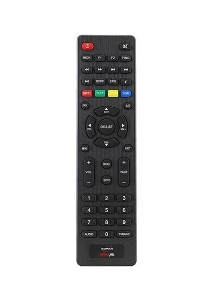 Korax Ip Plus Hd Uydu Alıcı Kumandası