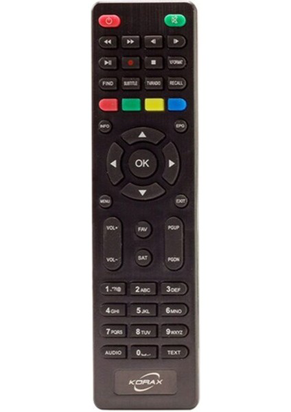 Korax  Nitro X3 Enjoy Android Akıllı Uydu Kumandası