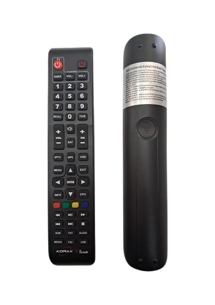 Korax Tornado Full Hd Uydu Alıcısı Kumandası Korax Tornado Full Hd Uydu Alıcısı Kumandası