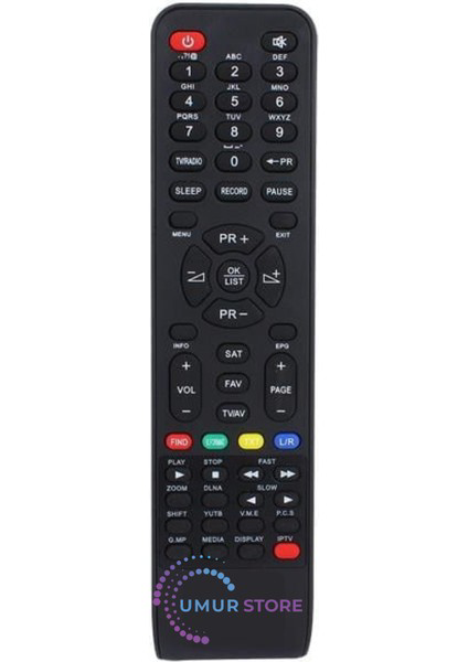 Korax Vipbox Hd Uydu Kumandası Korax Vipbox Hd Uydu Kumandası