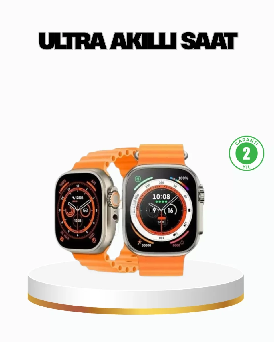Kordonlu Akıllı Saat – Sesli Görüşme, GPS, Nabız ve Uyku Takibi -