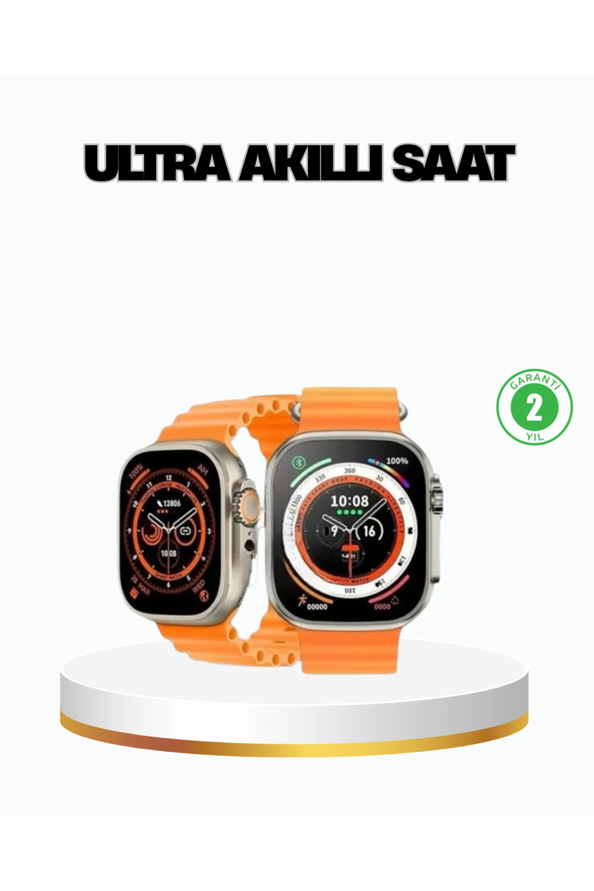 Kordonlu Akıllı Saat – Sesli Görüşme, GPS, Nabız ve Uyku Takibi