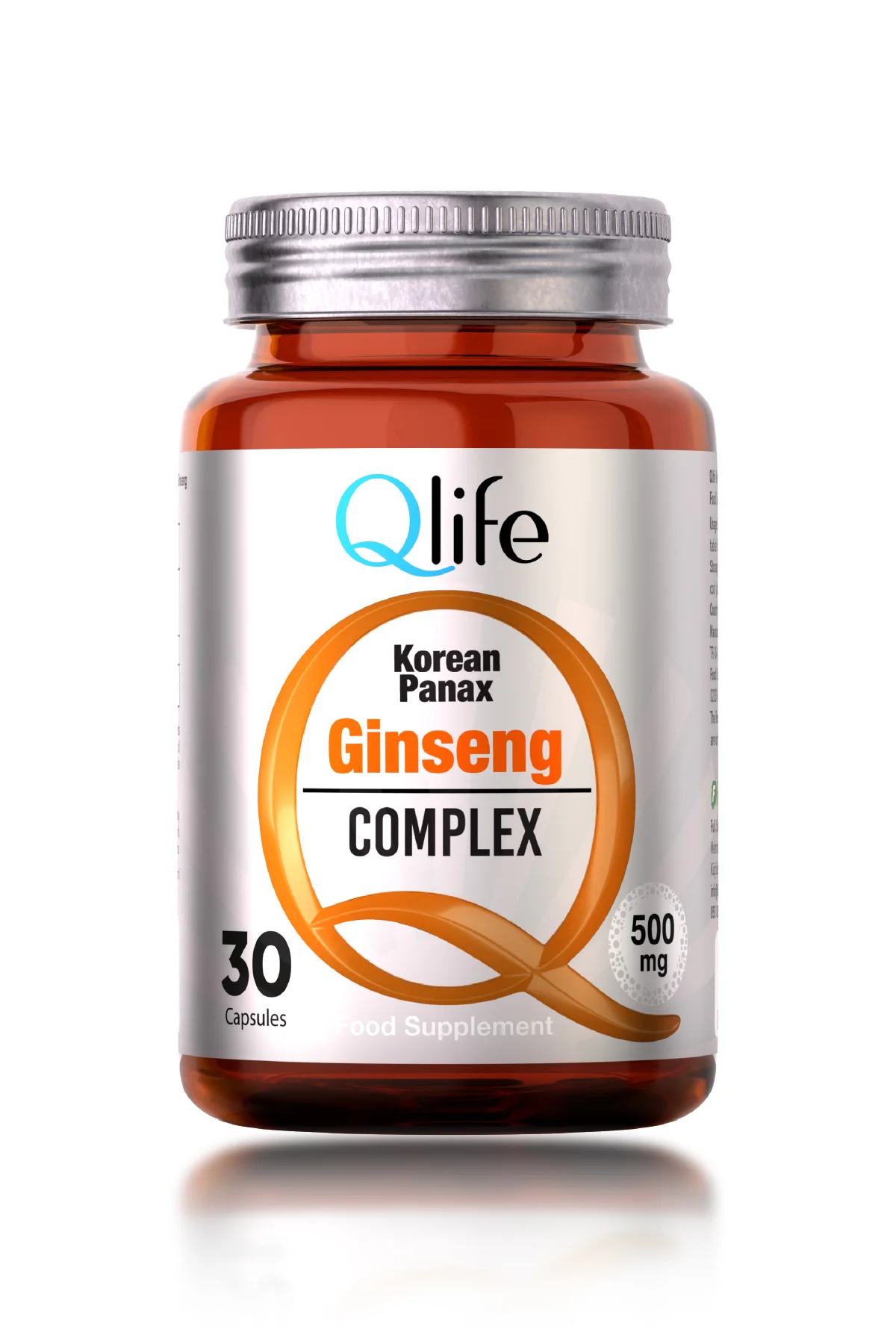 Korean Panax Ginseng Complex 500 mg 30 Kapsül
