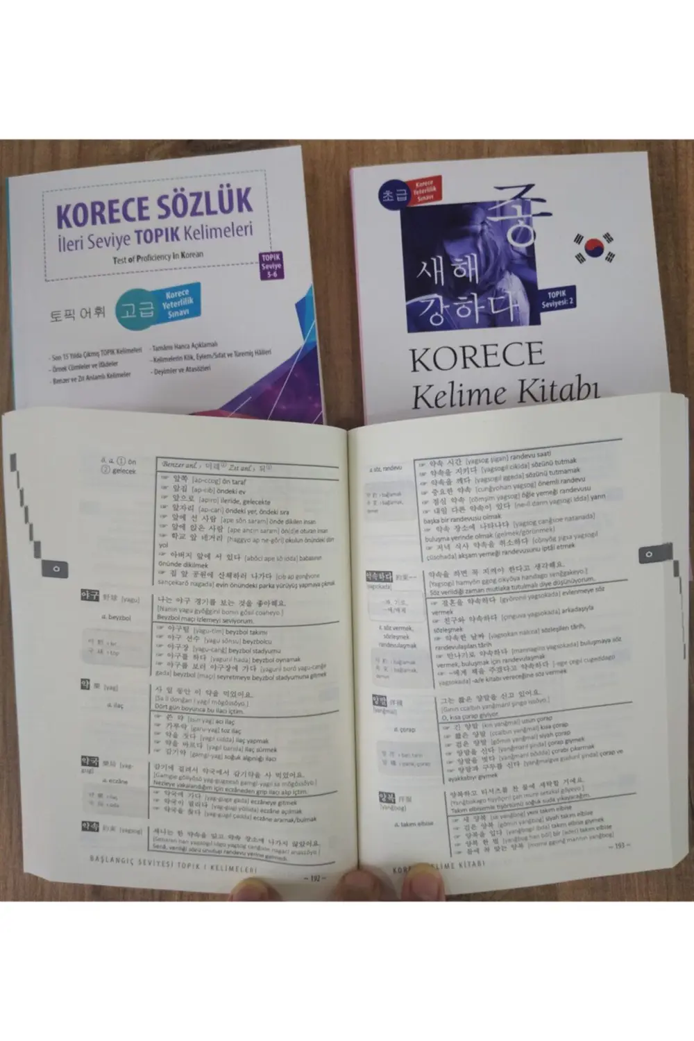 Korece Seti - Ender Çağlar Uçak (3 Kitap)