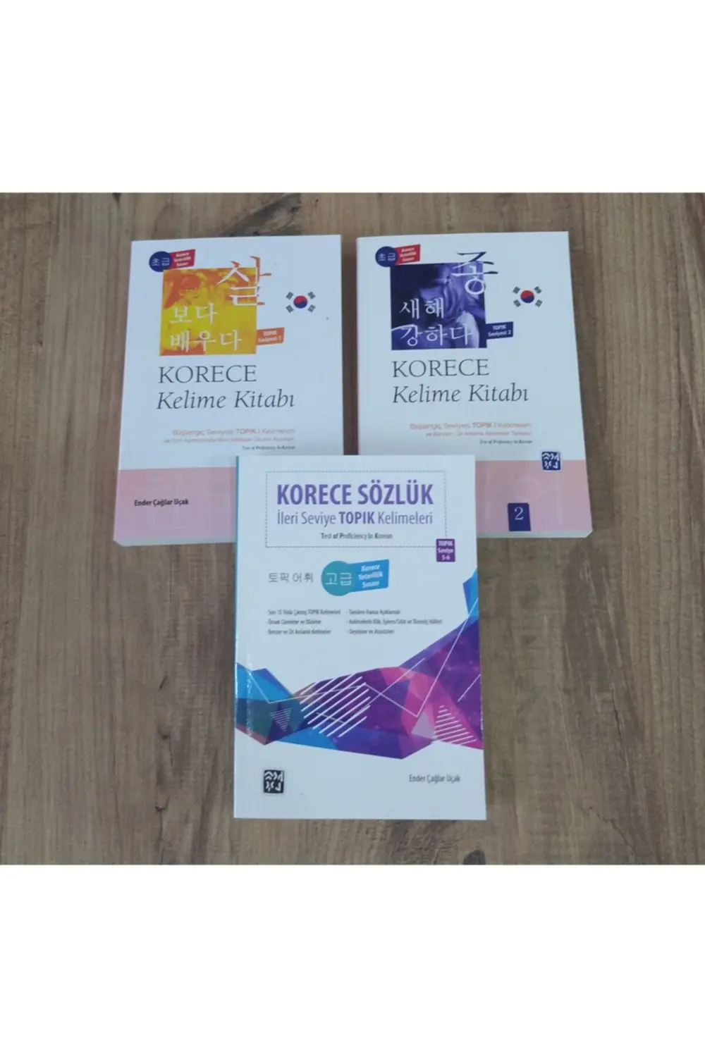 Korece Seti - Ender Çağlar Uçak (3 Kitap)