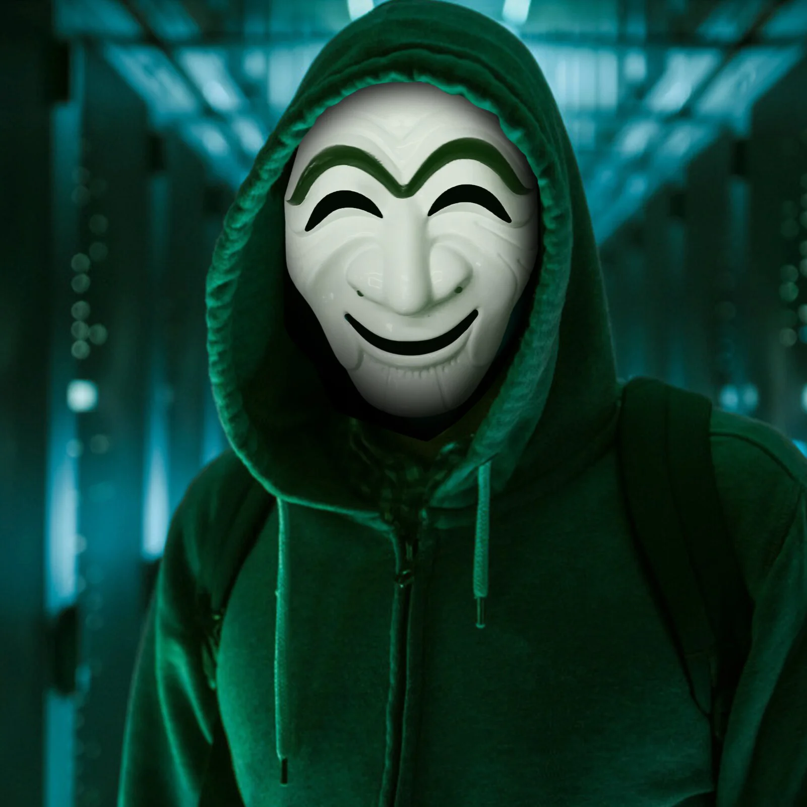 Koreli Hırsız Teatral Hahoe Maskesi - La Casa De Papel Maskesi