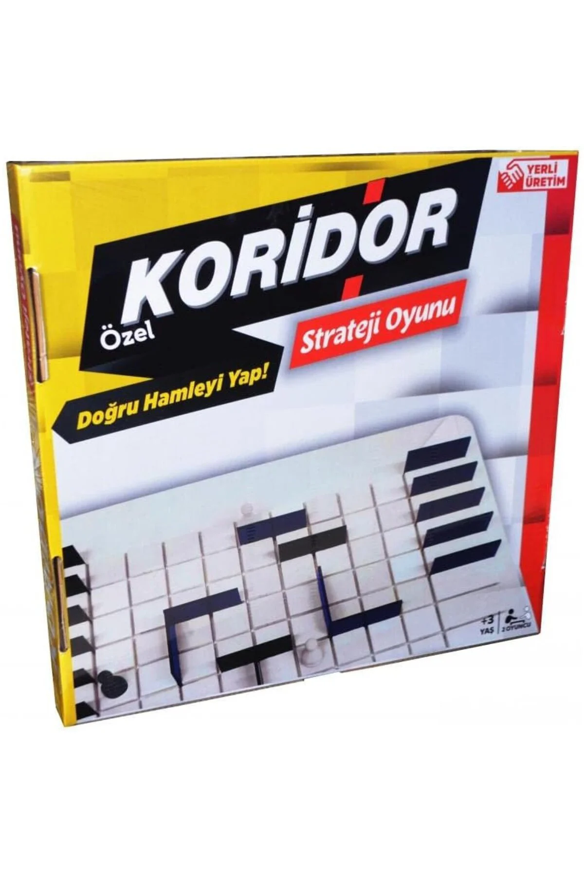 Koridor Engel Barikat Labirent Zeka ve Akıl Strateji Oyunu