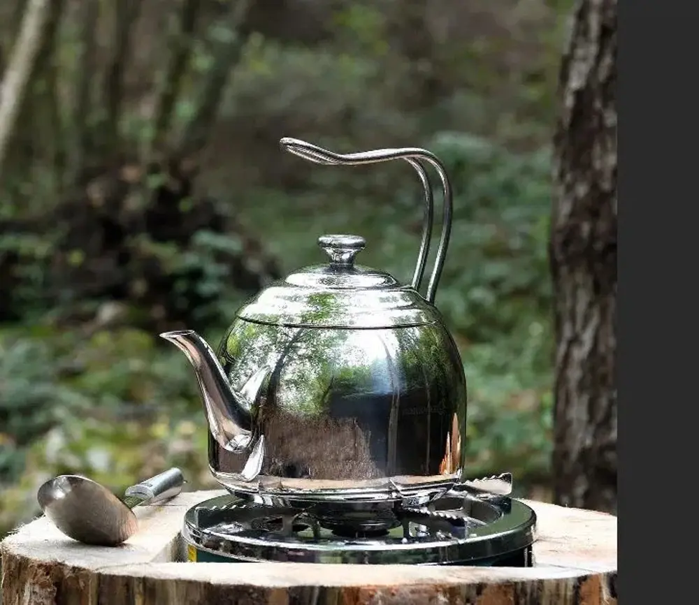 Korkmaz A054 Droppa Çelik Çaydanlık 2.7 Litre