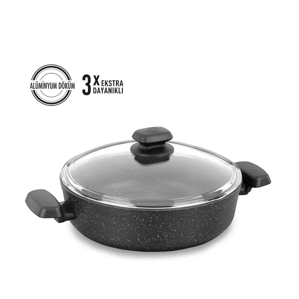 Korkmaz A1345 Ornella Granit Tencere 28 Cm