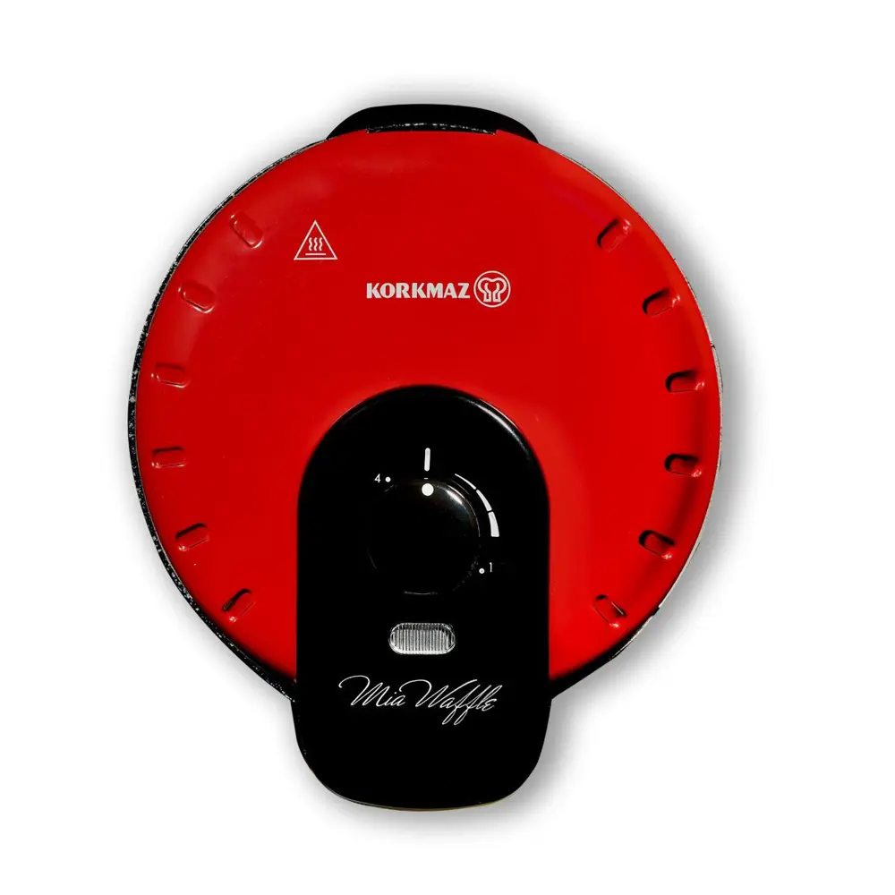 Korkmaz A319-04 Mia Waffle Makinesi Kırmızı