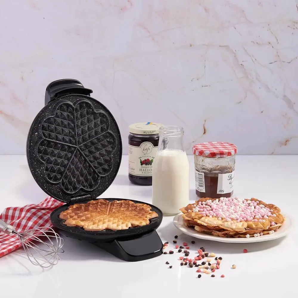 Korkmaz A319-05 Mia Waffle Makinesi Siyah