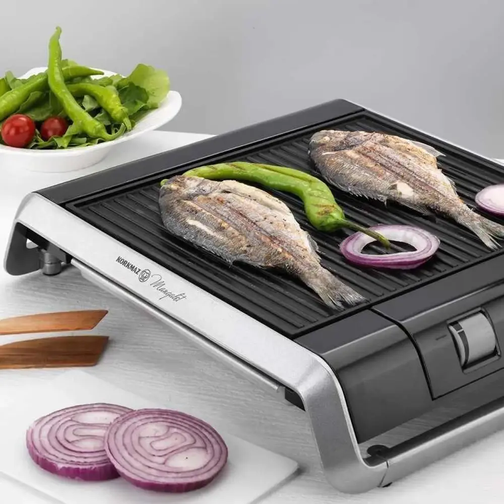 Korkmaz A333-02 Mangalet Granit Barbekü Grill BBQ