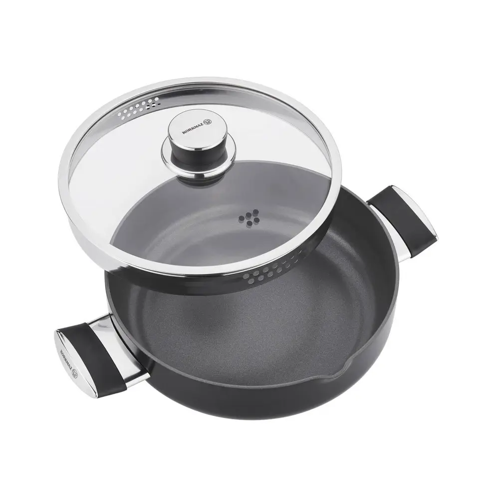 Korkmaz A3886 Lena Seramik Kısa Karnıyarık Pilav Tencere 26x7,5 C