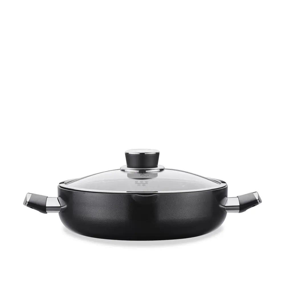 Korkmaz A3886 Lena Seramik Kısa Karnıyarık Pilav Tencere 26x7,5 C