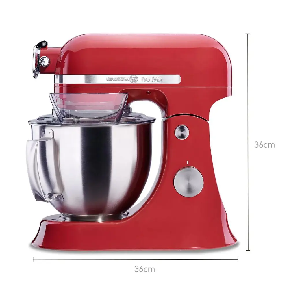 Korkmaz A470-03 Pro Mix Kırmızı Stand Mikser Korkmaz A470-03 Pro Mix Kırmızı Stand Mikser