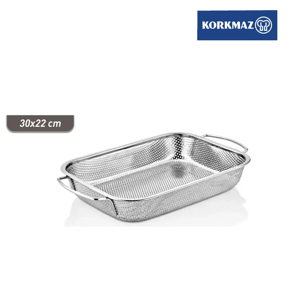 Korkmaz A758 Twisty Dikdörtgen Süzgeç 29.5 Cm