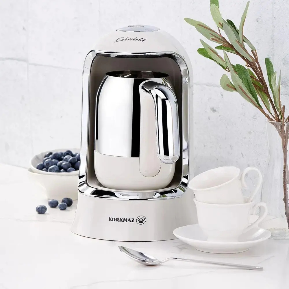 Korkmaz A860-12 Kahvekolik Vanilya Türk Kahve Makinesi Korkmaz A860-12 Kahvekolik Vanilya Türk Kahve Makinesi