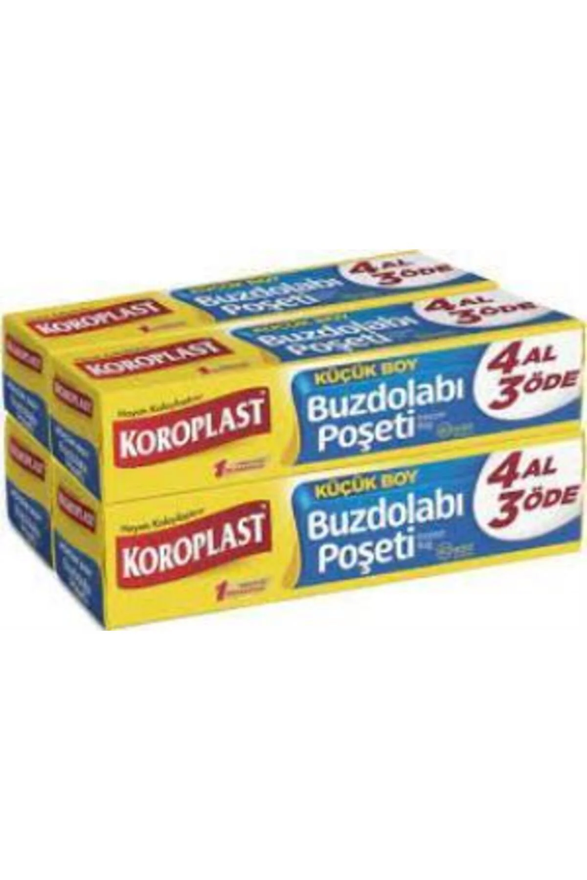 Koroplast Buzdolabı Poşeti 4Al 3Öde Küçük 40 Lı 20*30