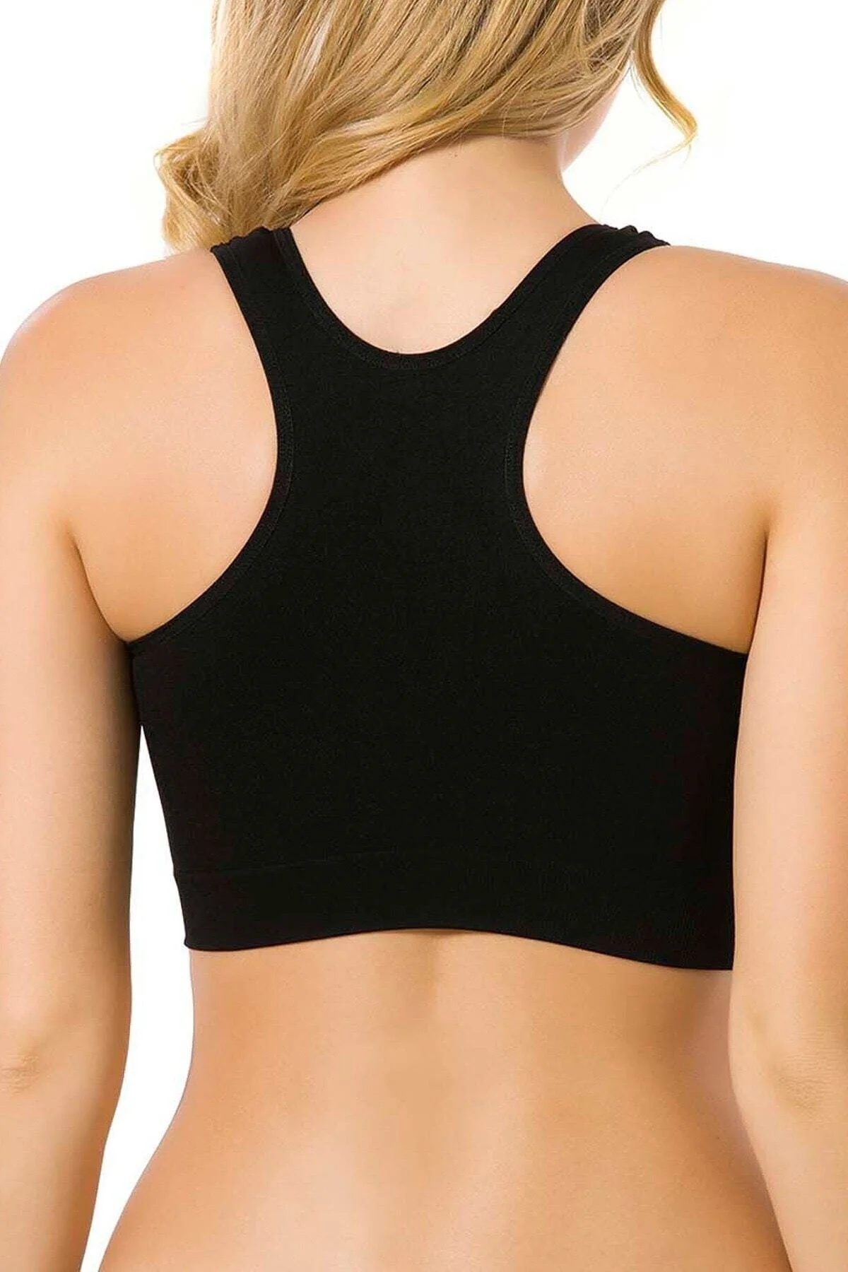 KORSE 4001 - 2 ADET Seamless Kalın Askılı Sporcu Büstiyer  | AVANTAJLI PAKET