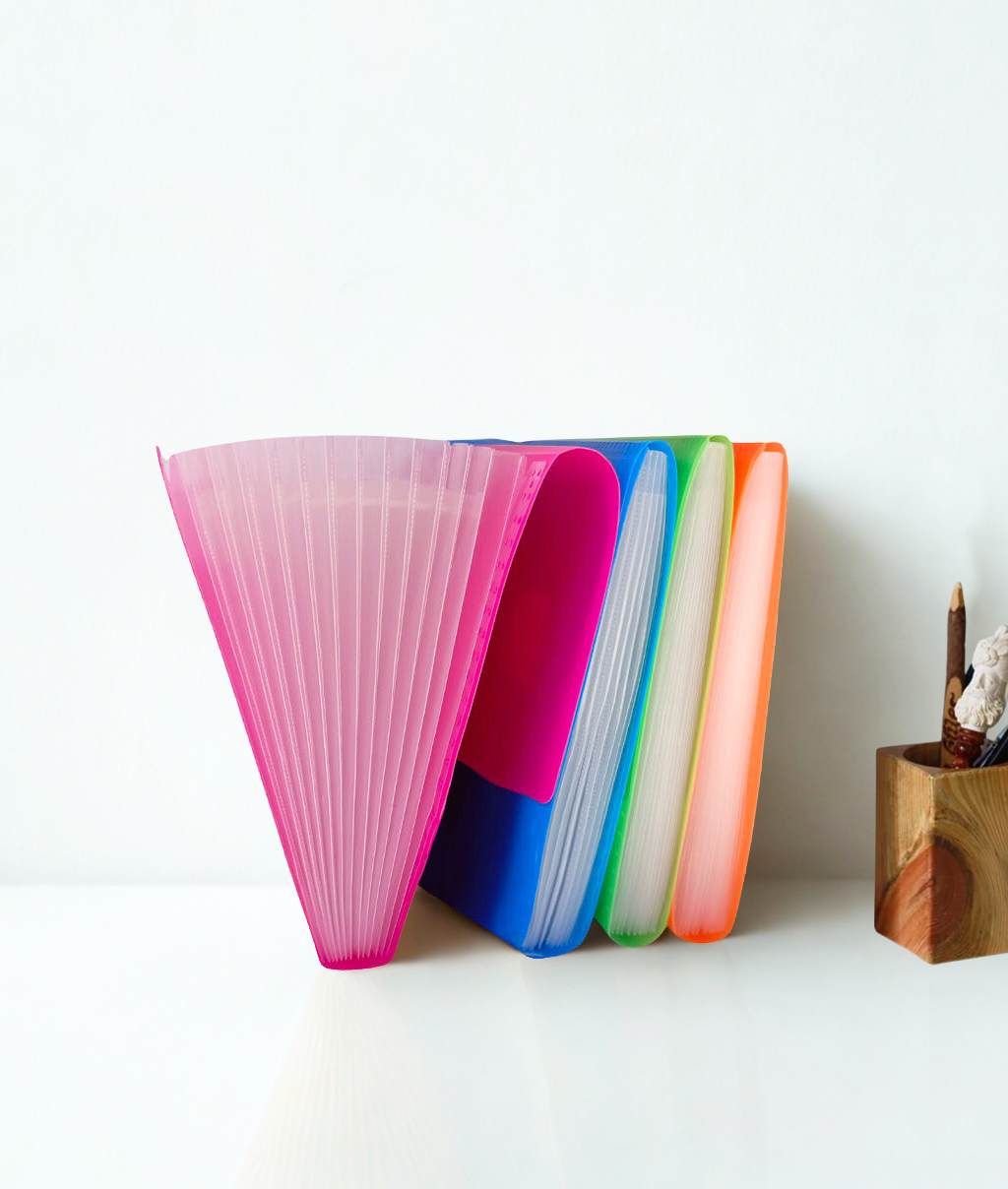 Limmy Körüklü Dosya 13 Bölümlü Cepli - Pembe