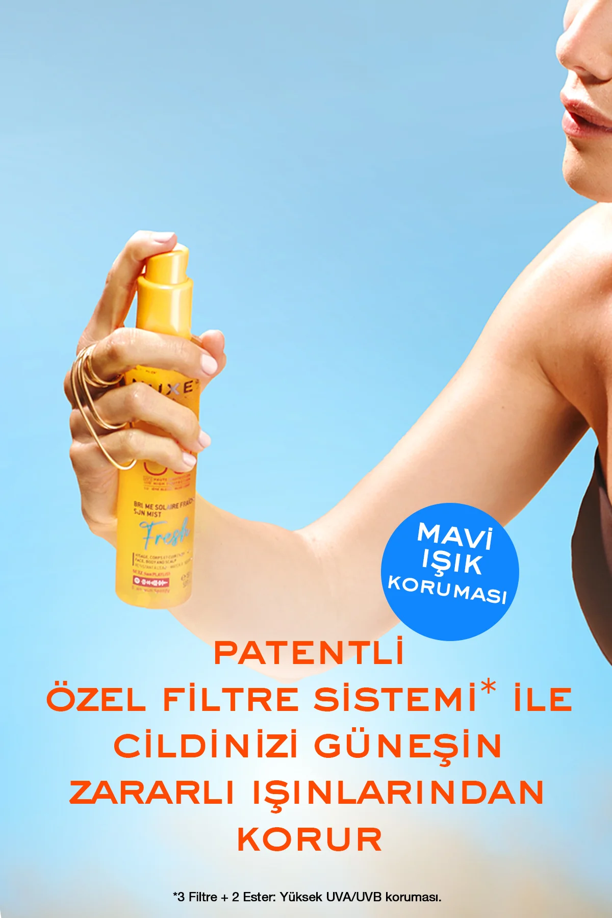 Koruyucu ve Ferahlatıcı Güneş Mist SPF 30 150 ML