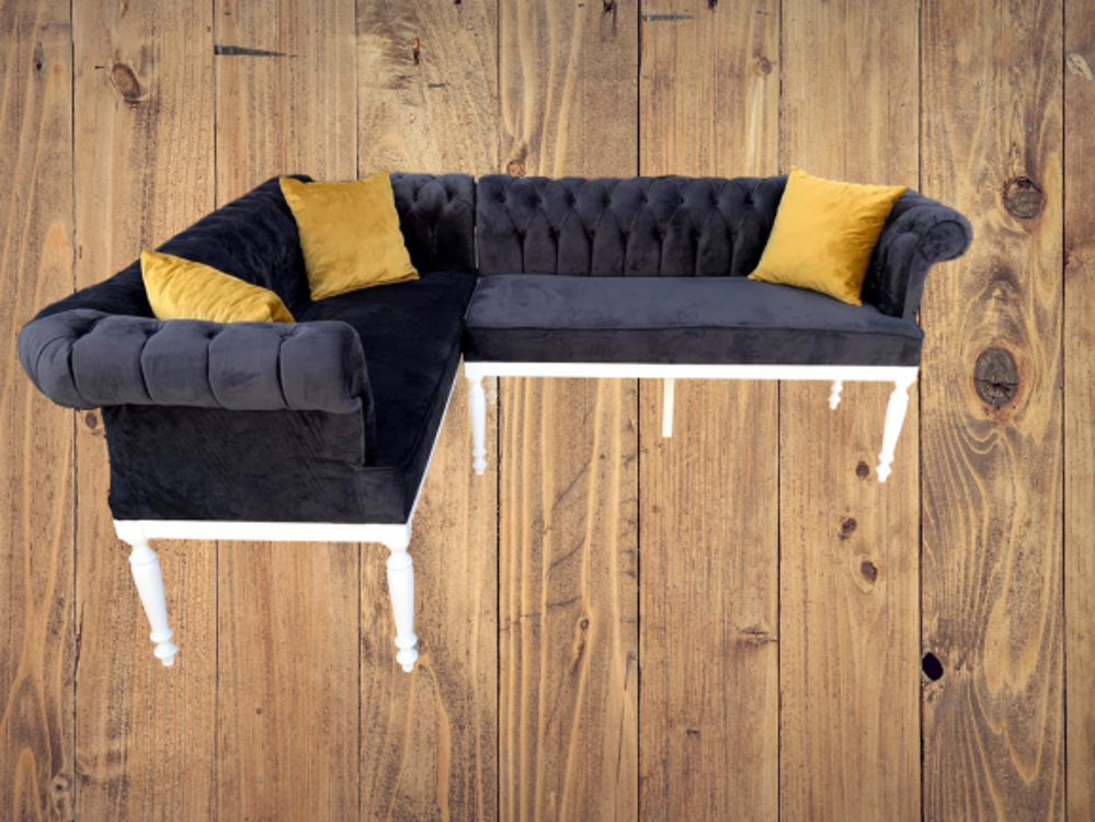 Köşe 13840 Tk Chester Model Ahşap Kayın Torna ASLAN Ayak Babyfac 