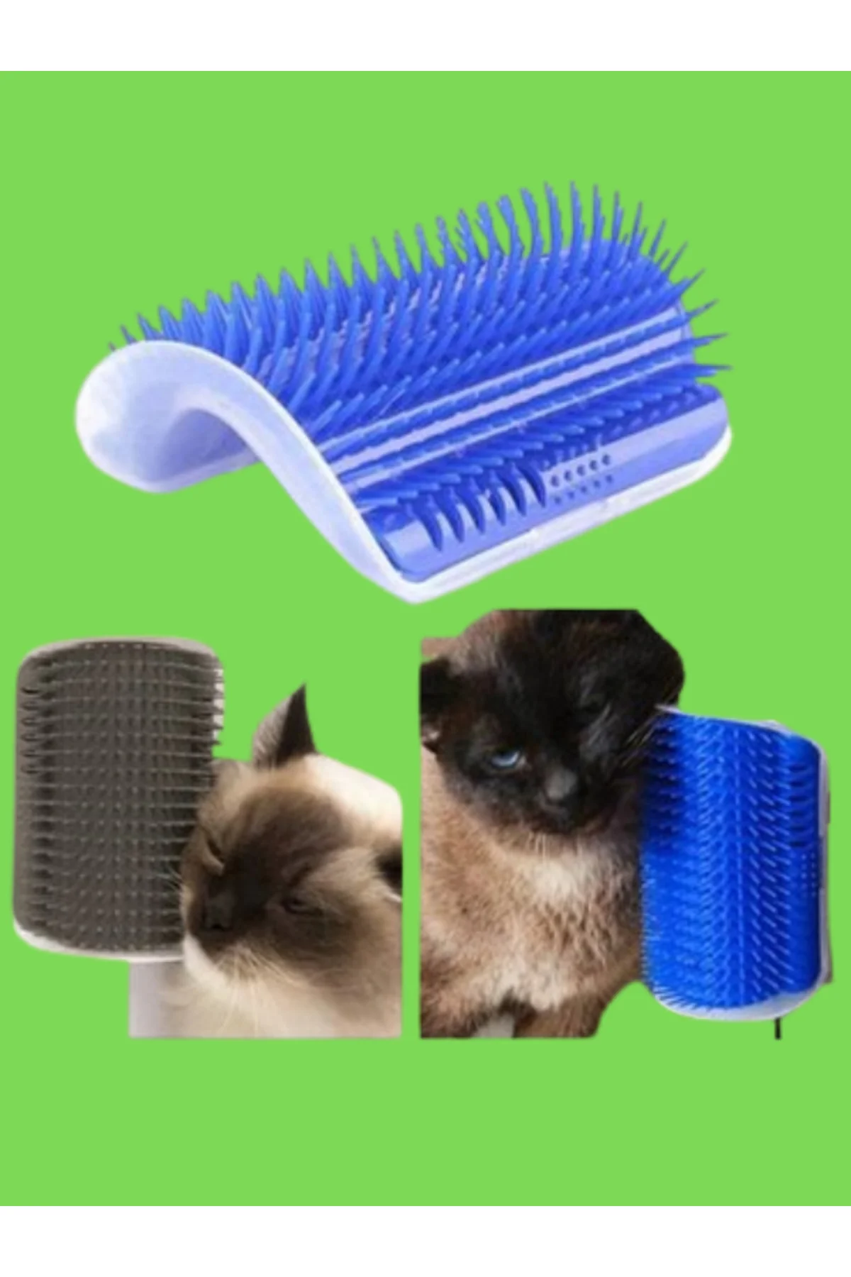Köşe Kaşıma Kedi Çim Destekli Tüy Toplama