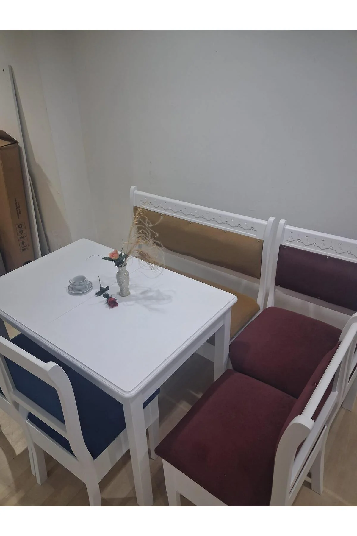 Köşe Mutfak 90689 Model Ahşap Açılır Masa Babyface Kumaş Parlak Lake Beyaz 3 Renk Köşe Mutfak 90689 Model Ahşap Açılır Masa Babyface Kumaş Parlak Lake Beyaz 3 Renk - Görsel 4