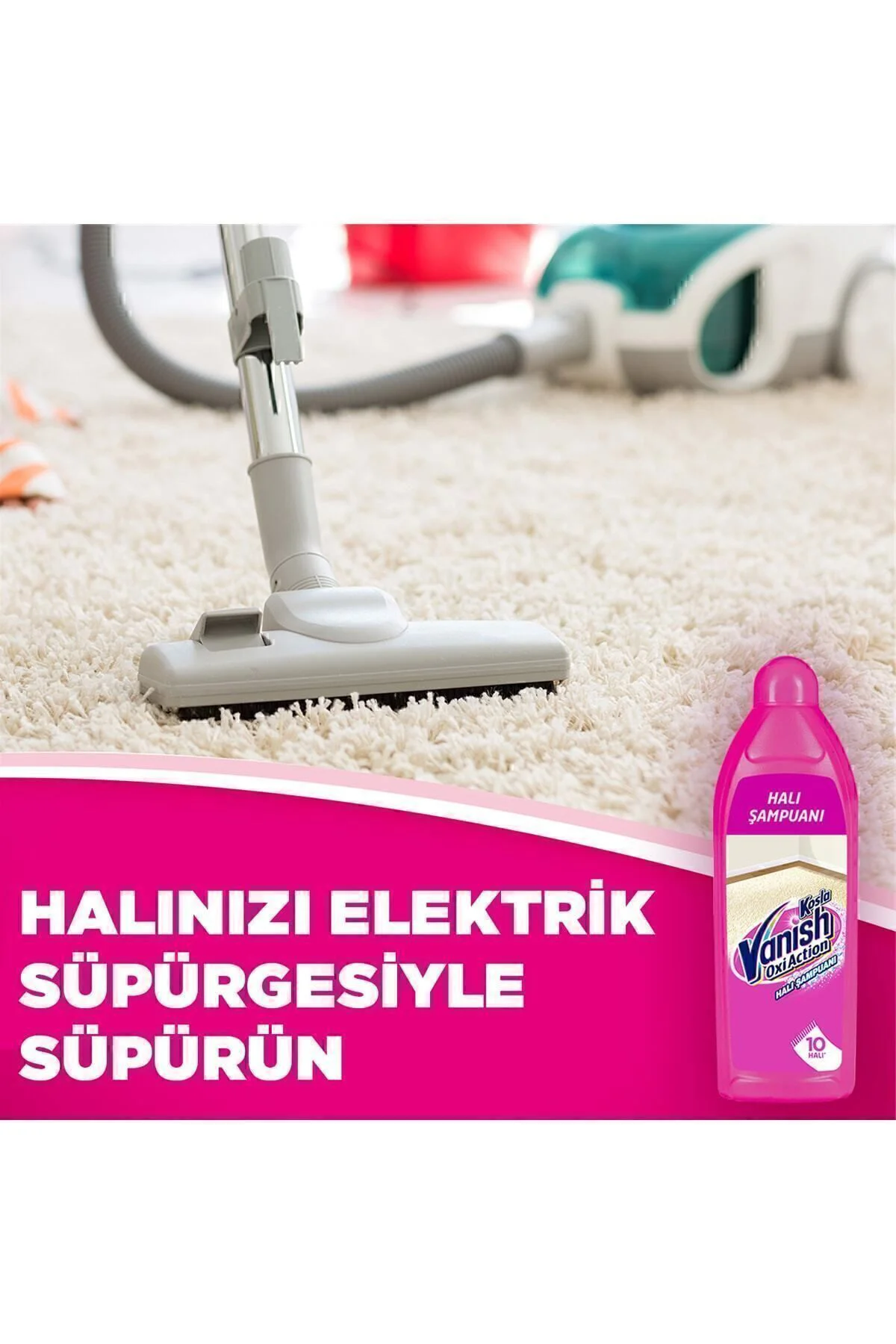 KoslaHalı Şampuanı Makine Yıkama 850ml