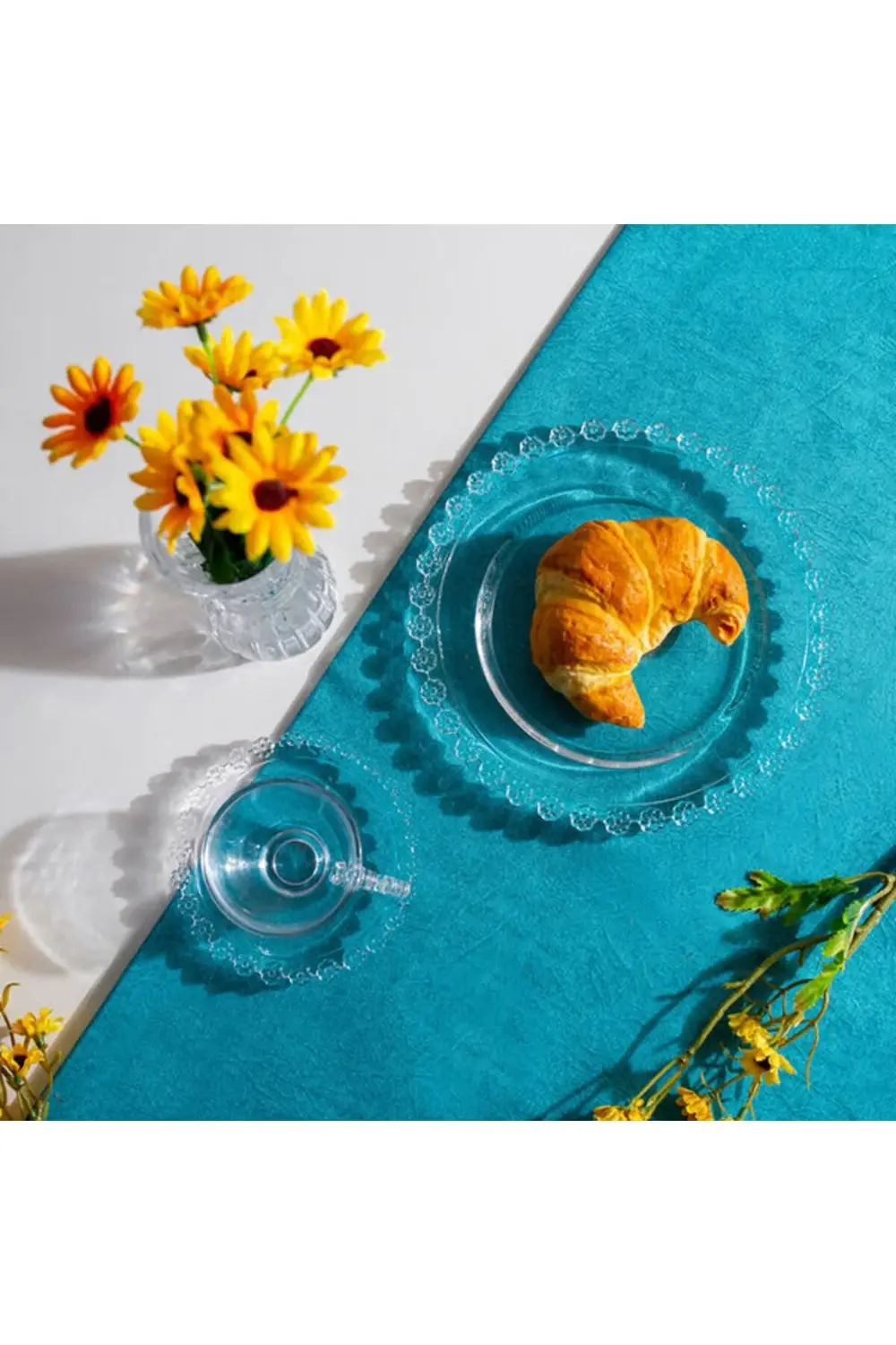 Kosova Papatya Cam 7 Li Pasta Seti