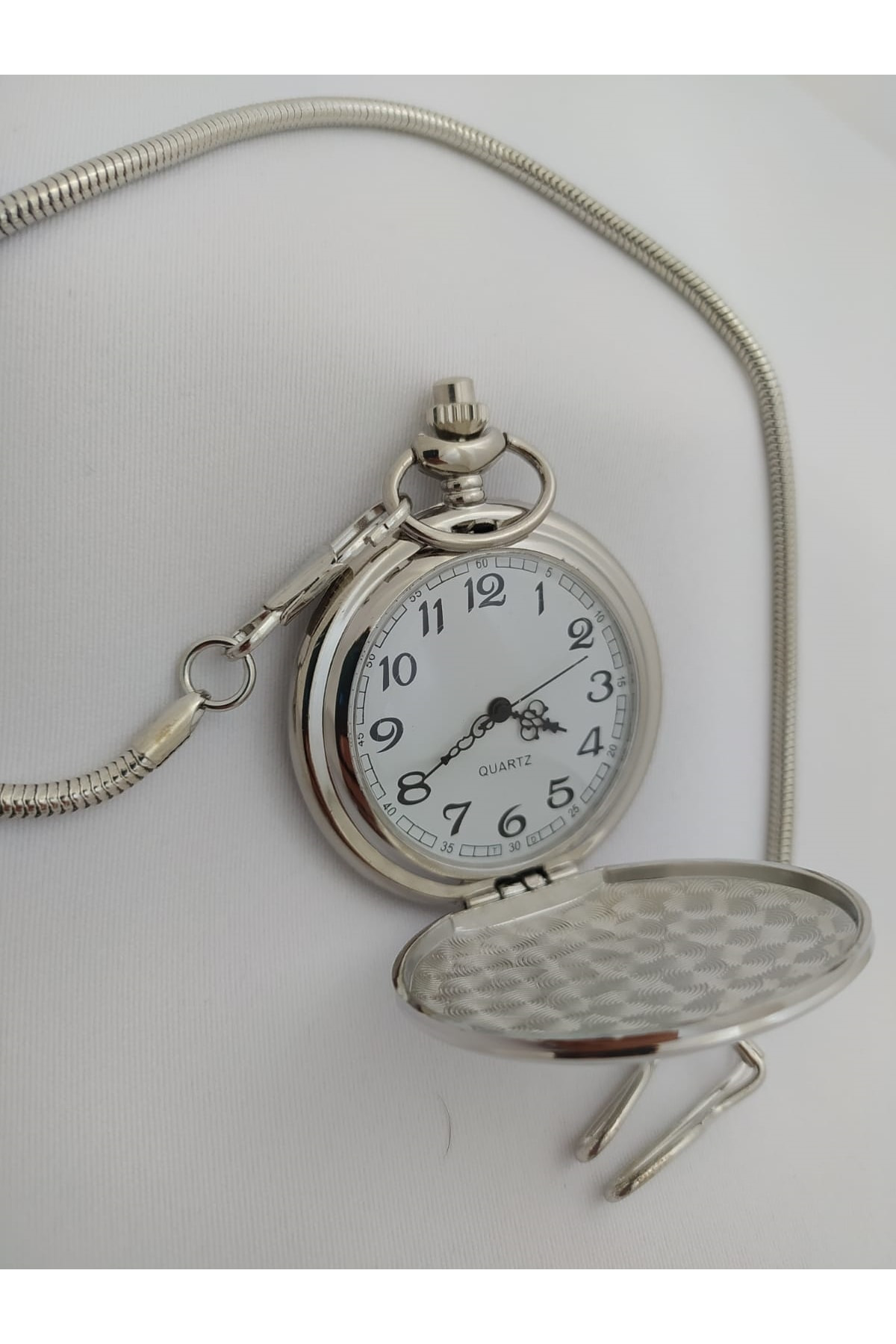 Stillove Köstekli Cep Saati Zincirli Köstek Hediye Erkek Cep Saati Erkek S