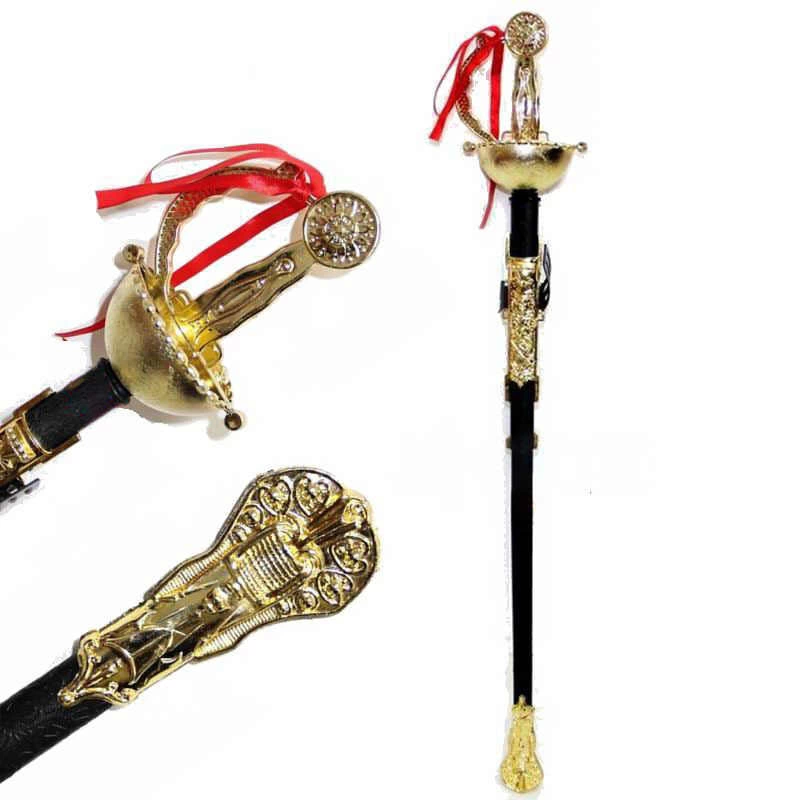 Kostüm Partisi Plastik Zararsız Zorro Kılıcı Şövalye Kılıcı 62 Cm Kostüm Partisi Plastik Zararsız Zorro Kılıcı Şövalye Kılıcı 62 Cm