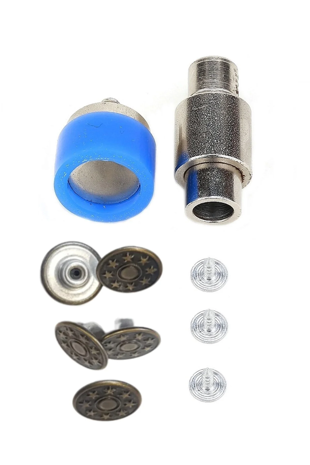 Kot Düğme Kalıbı 17mm (düz Kot Düğmesi Kalıbı)