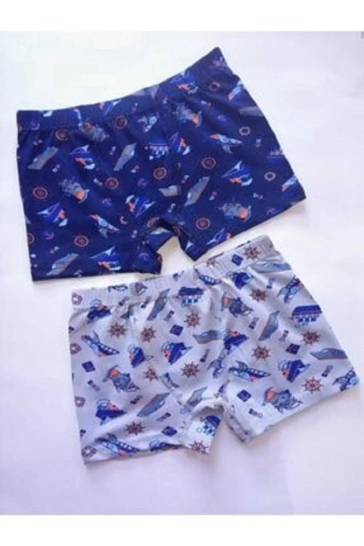 Kota 6'lı Paket Çok Renkli Desenli Çocuk Boxer