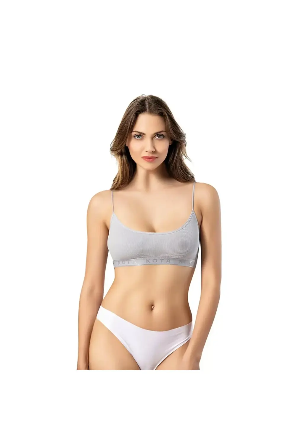 Kota Kaşkorse İp Askılı Pedli Büstiyer Kota Kaşkorse İp Askılı Pedli Büstiyer