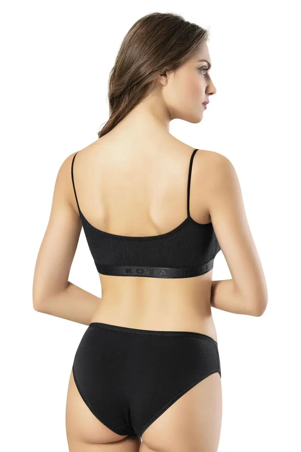 Kota Kaşkorse İp Askılı Pedli Büstiyer Kota Kaşkorse İp Askılı Pedli Büstiyer