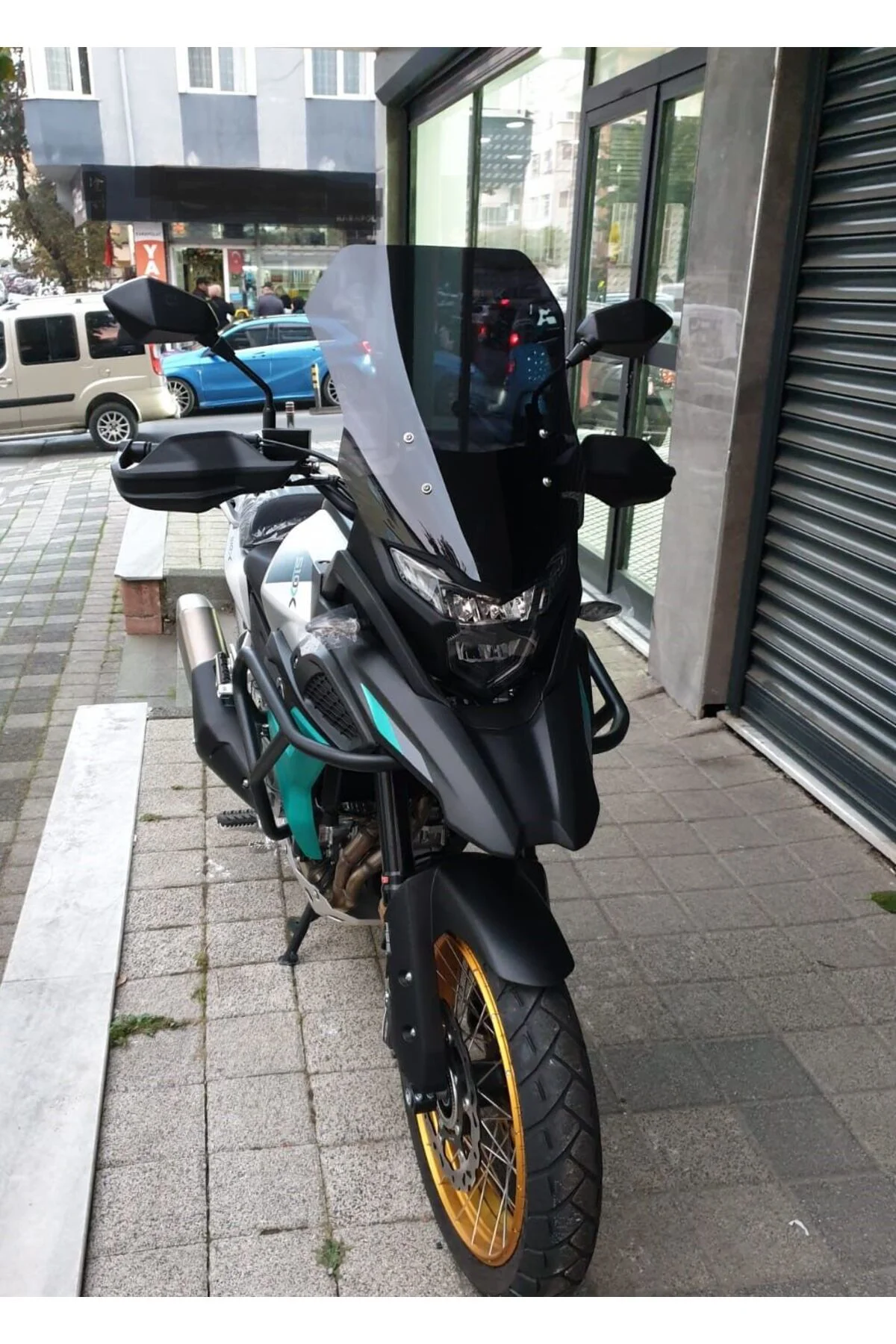 Kove 510 X Ön Cam 2024-2026 Model 53cm Siyah Renkli 4mm