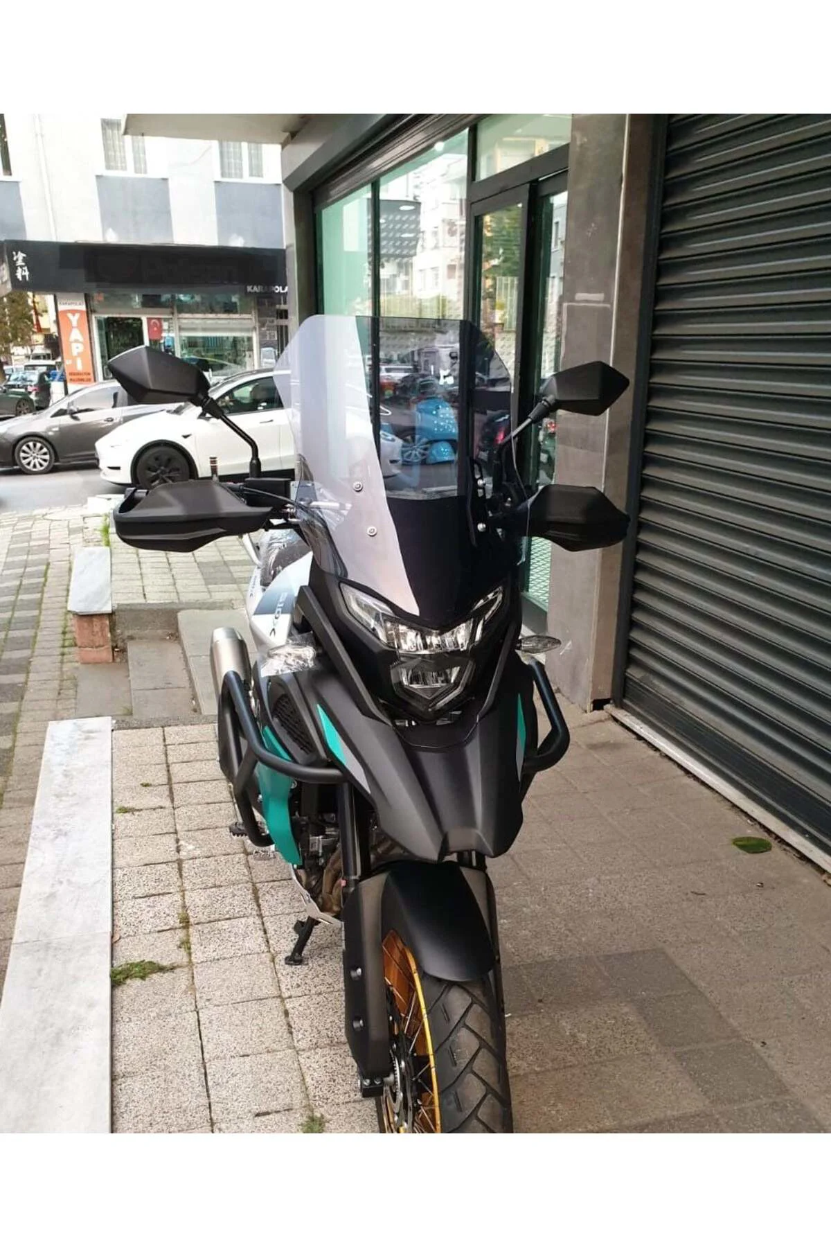 Kove 510 X Ön Cam 2024-2026 Model 53cm Füme Renkli 4mm
