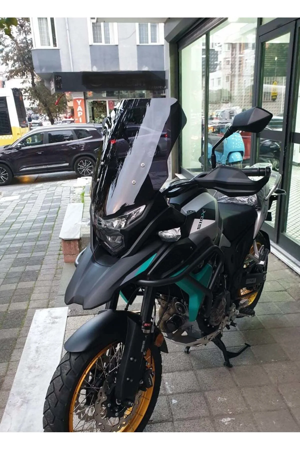 Kove 510 X Ön Cam 2024-2026 Model 53cm Siyah Renkli 4mm