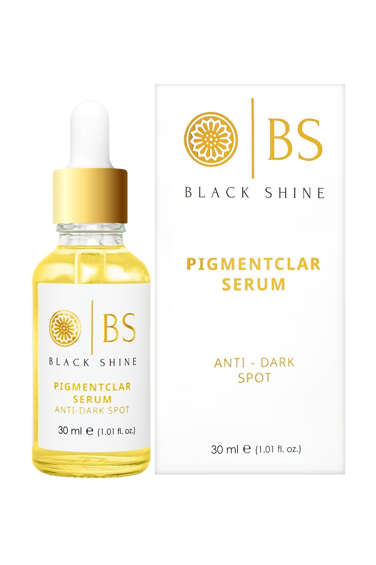 Black Shine Bs Koyu Cilt Lekelerine Karşı Bakım Seti - Alfa Arbutin Ve Keçi Sütü Güneş Lekeli, Siyah