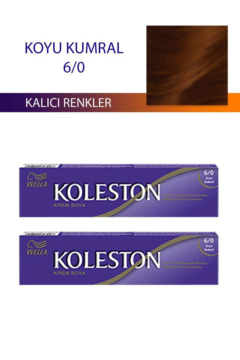 Koyu Kumral 6/0 Saç Boyası - Wella Koleston ile Uyumlu Kalıcı Saç Boyası Koyu Kumral 6/0 Saç Boyası - Wella Koleston ile Uyumlu Kalıcı Saç Boyası