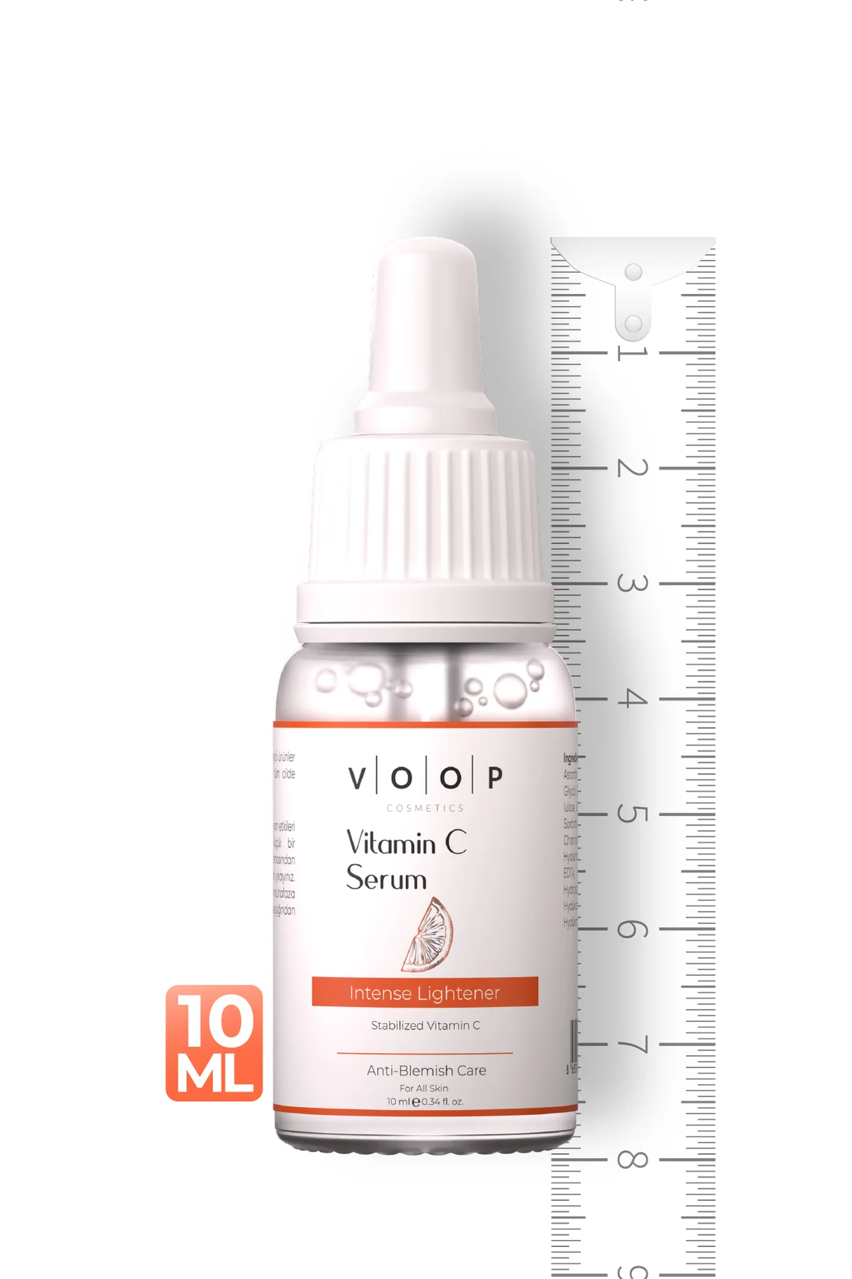 Koyu Leke Karşıtı & Yoğun Aydınlatıcı Mini Vitamin C Serum | %10 Vitamin C - 10 ml