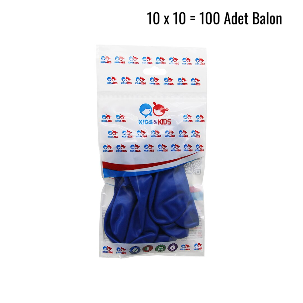 KOYU MAVİ 100PCS BALON G-90A (4741)