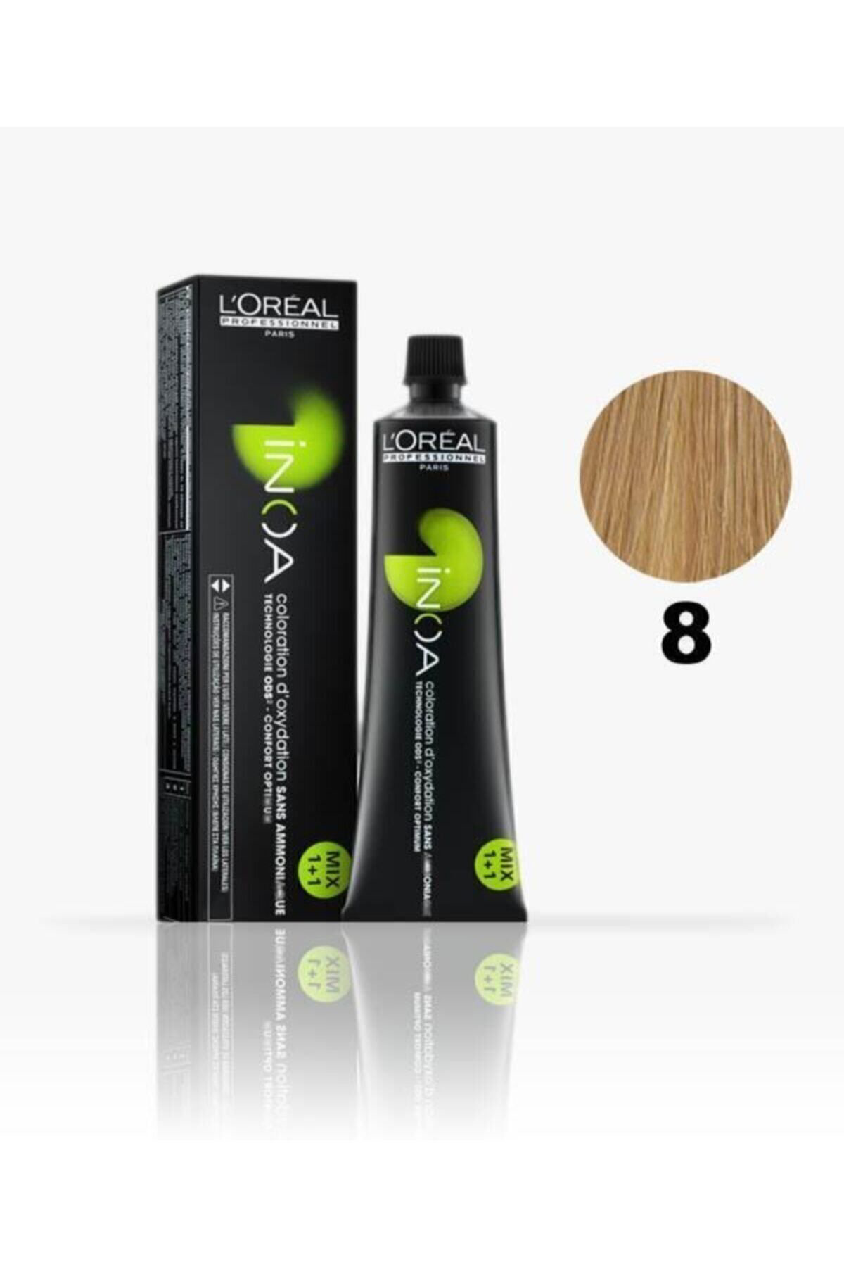 İnoa Koyu Sarı 8 Numara Saç Boyası -60Ml,:Hair188110