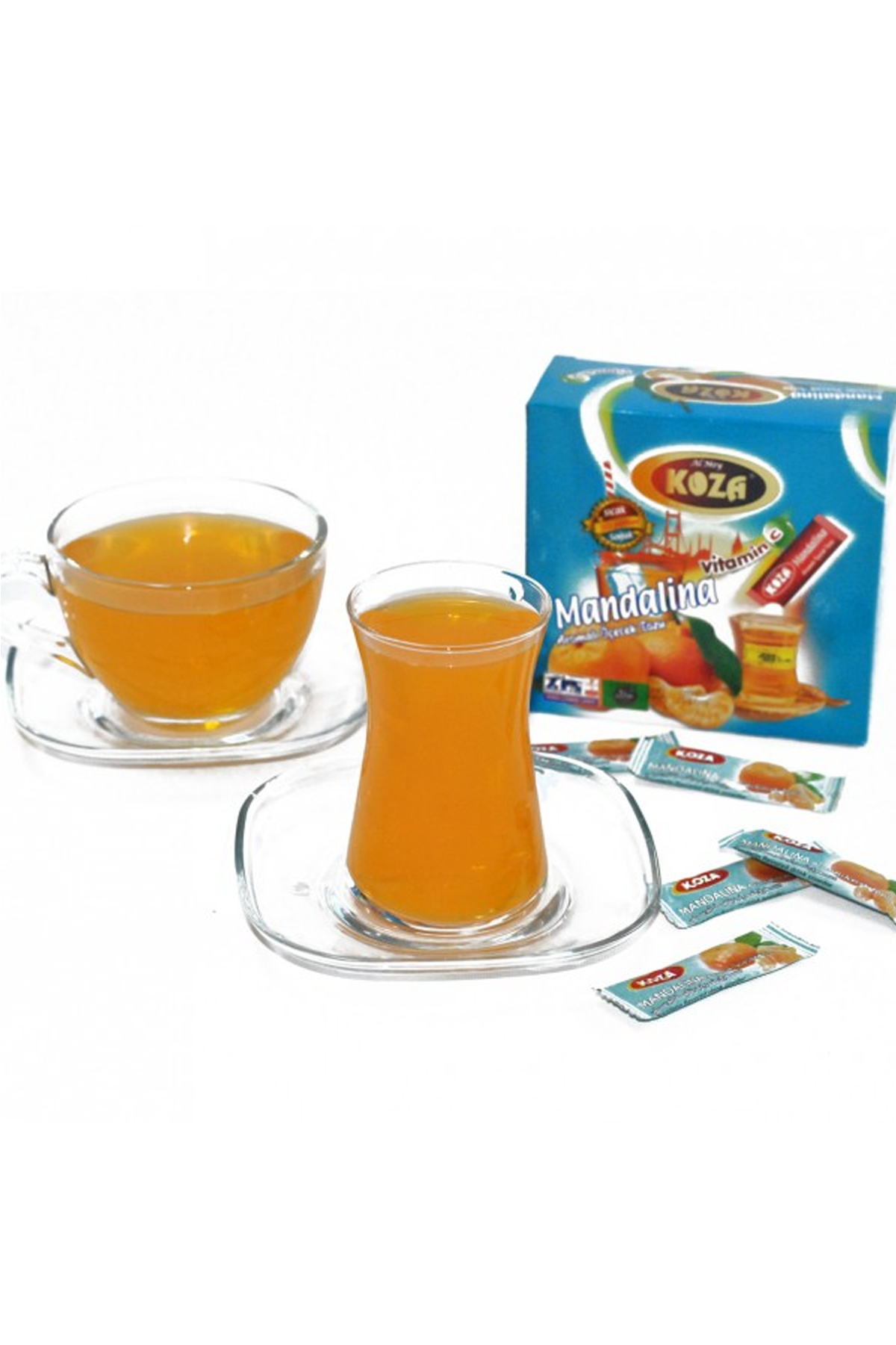 Just Cheap Store Koza Tek İçimlik Mandalina Aromali Toz İçecek 50'Li